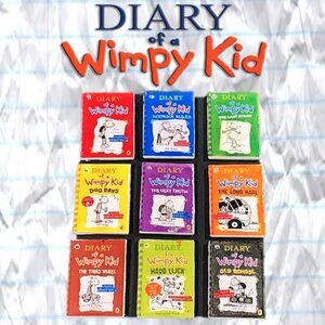 Diary of a Wimpy Kid Mini Book Keychain Replicas — Collectible Cover Charms